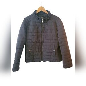 Size L New York & Company Black Puffer Jacket